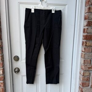 Theory 6 Black skinny cigarette Pants cropped at ankles
